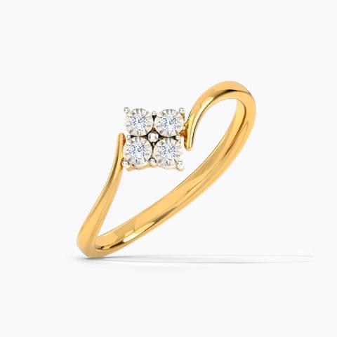 Cincin solitaire, cincin wanita yang anggun