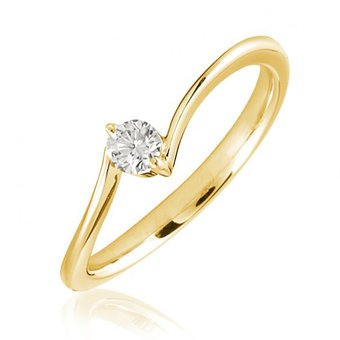 Cincin solitaire, cincin wanita yang anggun